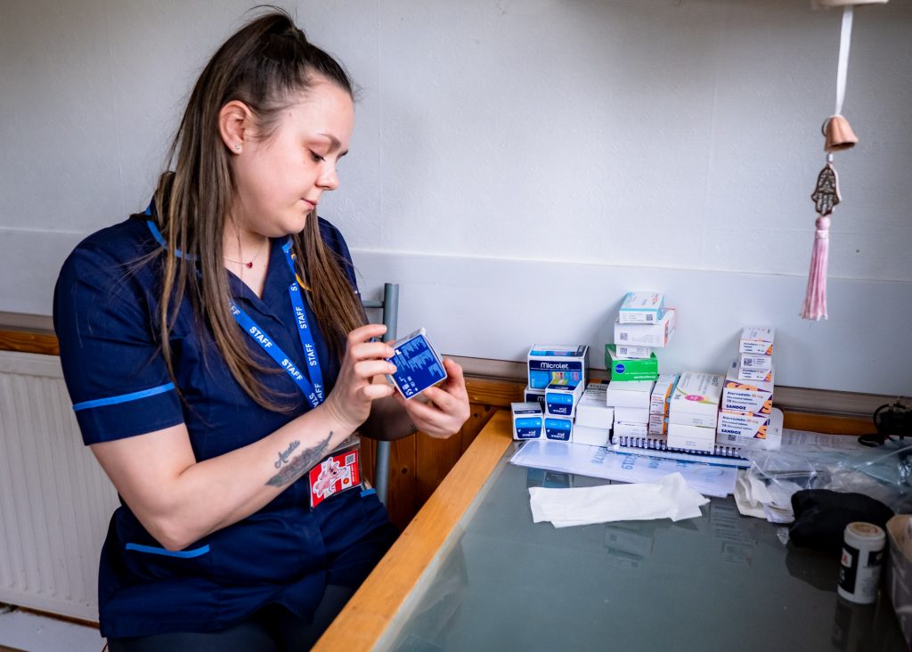 checking meds